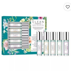 Clean Reserve | H2eau Collection | Travel Rollerball Set - Floral | Alcohol Free